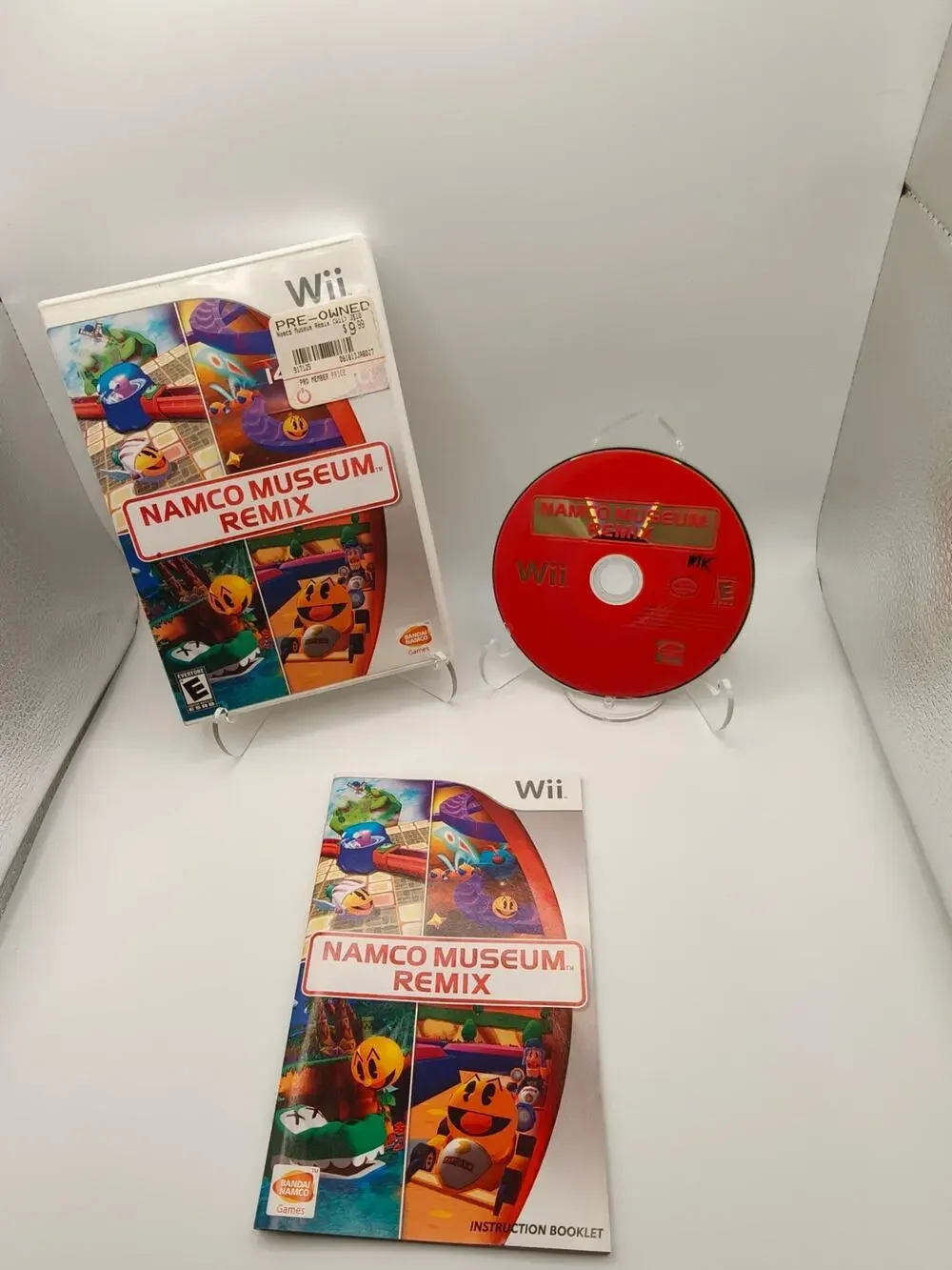 Namco Museum Remix Wii CIB Complete With Manual